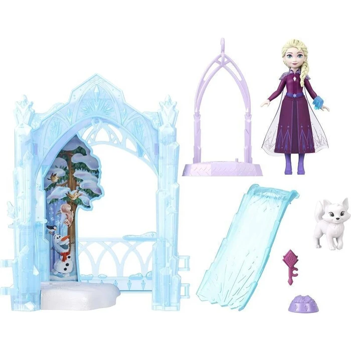 Mattel Disney Frozen Storytime Stackers Elsa Icy Animal Hideaway Playset