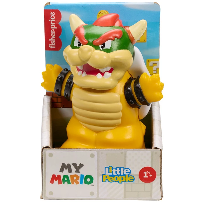 Fisher-Price Little People: My Mario - Φιγούρα Bowser (JHG70)