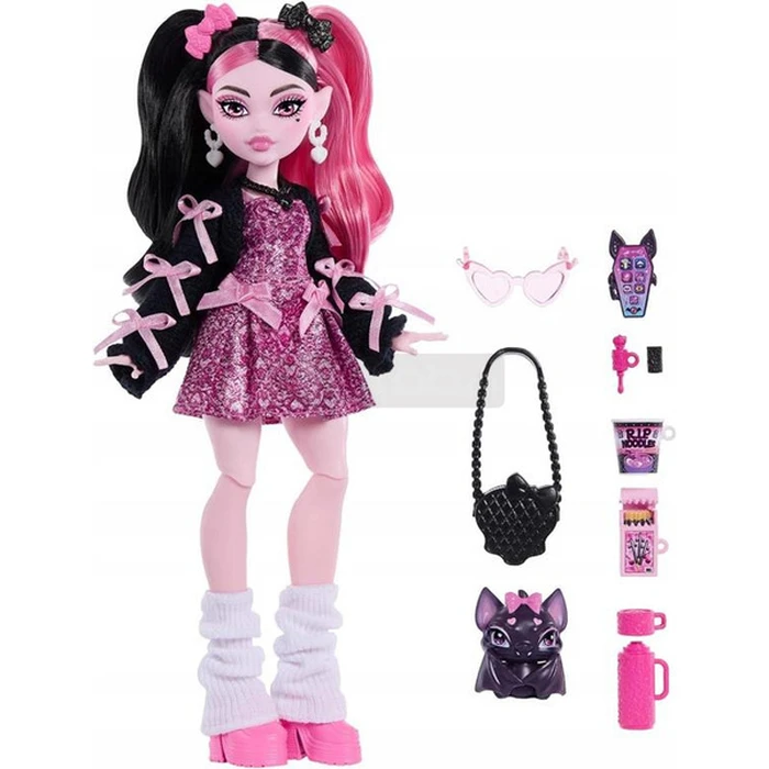 Monster High Mattel Draculaura Doll Basic Series New Design