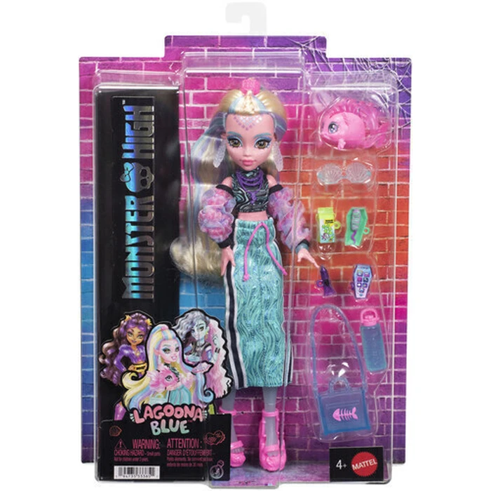 Mattel Monster High Κούκλα Lagoona Blue New Design
