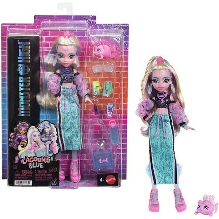 Mattel Monster High Κούκλα Lagoona Blue New Design
