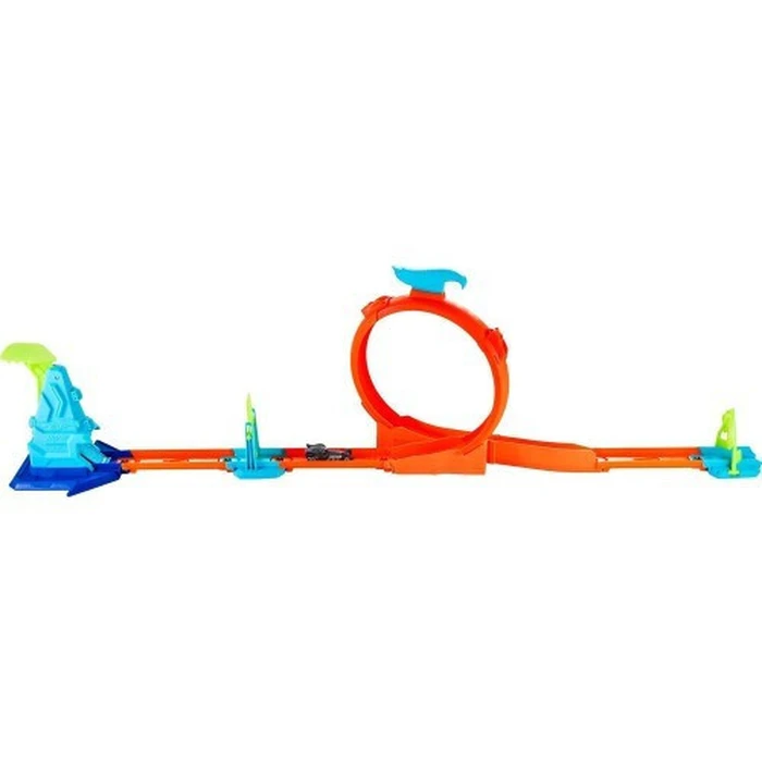 Hot Wheels Mattel Stunt Tracks Slam Jump Challenge Playset