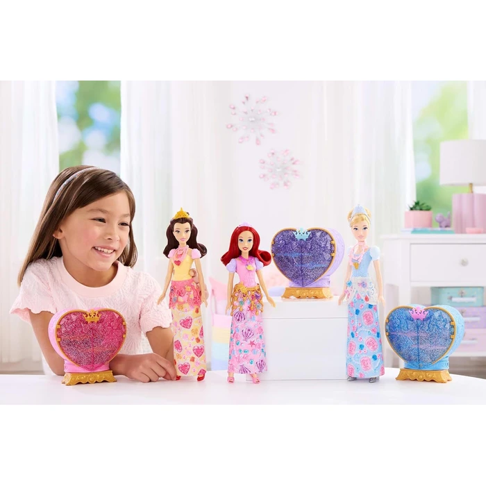 Mattel Disney Princess Fashion Dolls Cinderella με Κουτί Κοσμημάτων Κούκλα
