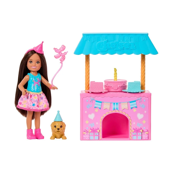 Mattel Barbie Οικογένεια και Φίλοι Club Chelsea Σετ Γενέθλια Έκπληξη