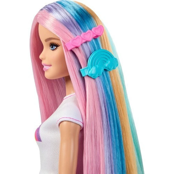 Mattel Barbie Κούκλα Rainbow Sparkle Hair