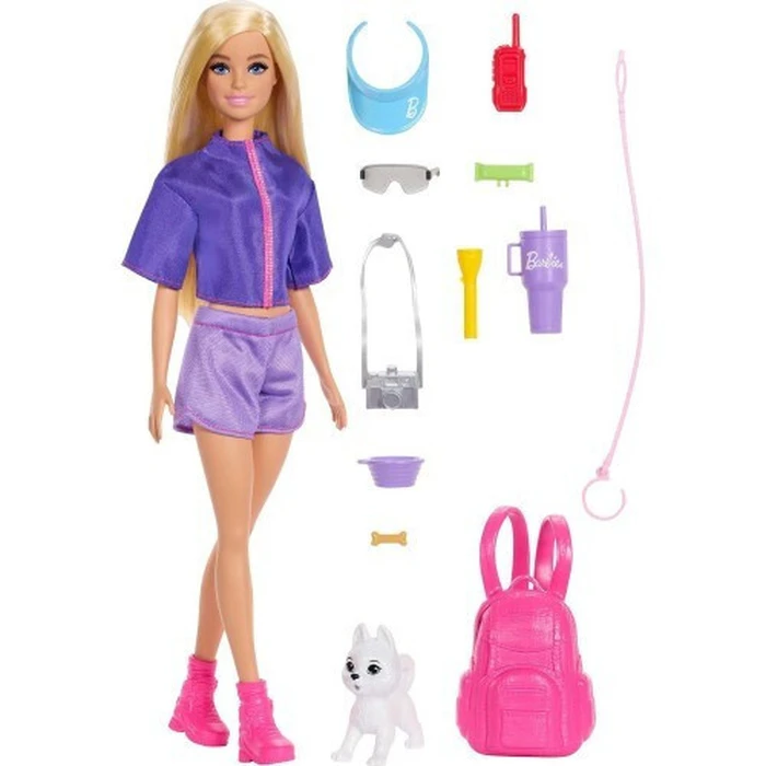 Mattel Barbie Κούκλα Family and Friends Barbie Malibu Outdoor Adventures