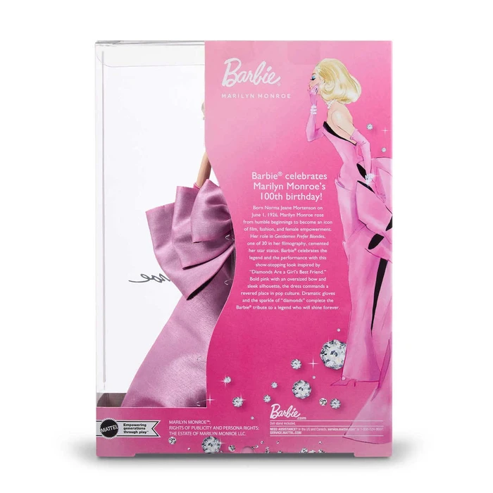 Mattel Barbie Signature: Marilyn Monroe Doll (Black Label) - JJY00