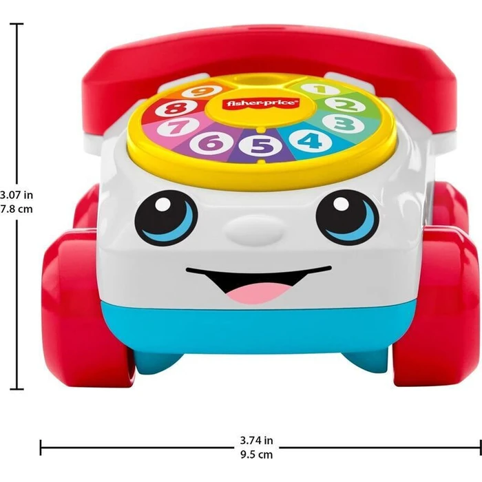 Push and Pull Toy Mattel Fisher Price Chatter Telephone Vehicle