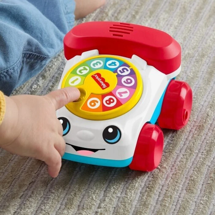 Push and Pull Toy Mattel Fisher Price Chatter Telephone Vehicle