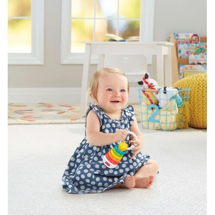 Mattel Fisher Price Newborn Classics Rattles Teethers 2 Pack