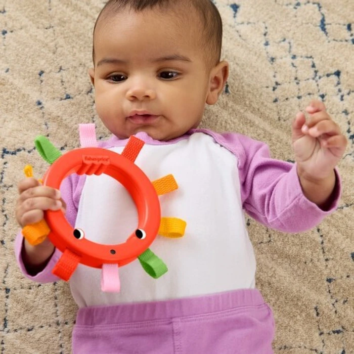 Mattel Fisher Price Παιχνίδι Μωρού Rainbow Ribbons Activ
