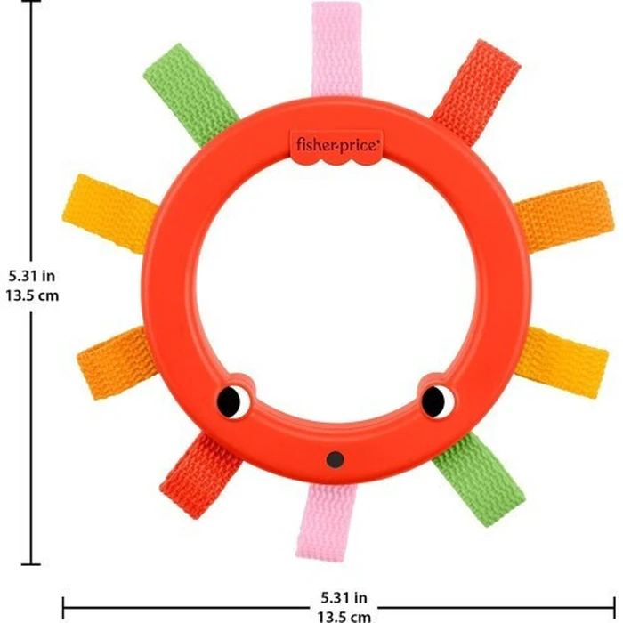 Mattel Fisher Price Παιχνίδι Μωρού Rainbow Ribbons Activ