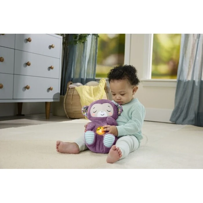 Baby Toys Fisher Price Soothe n Snuggle Purple Monkey JLH41