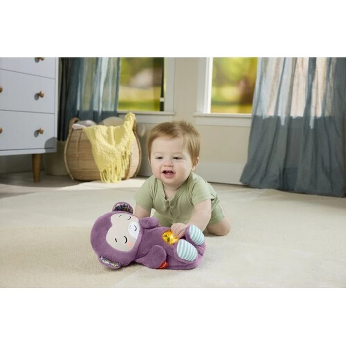 Baby Toys Fisher Price Soothe n Snuggle Purple Monkey JLH41