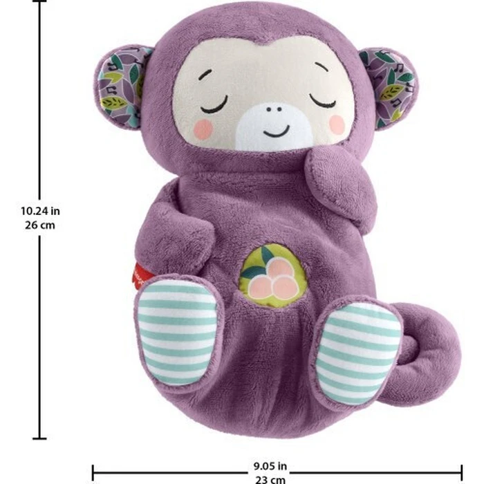 Baby Toys Fisher Price Soothe n Snuggle Purple Monkey JLH41