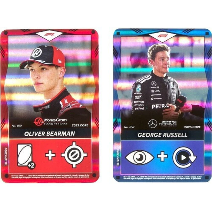 Mattel UNO Επιτραπέζιο Παιχνίδι Uno Elite Formula 1 2025 Core Edition Starter Pack JLV42