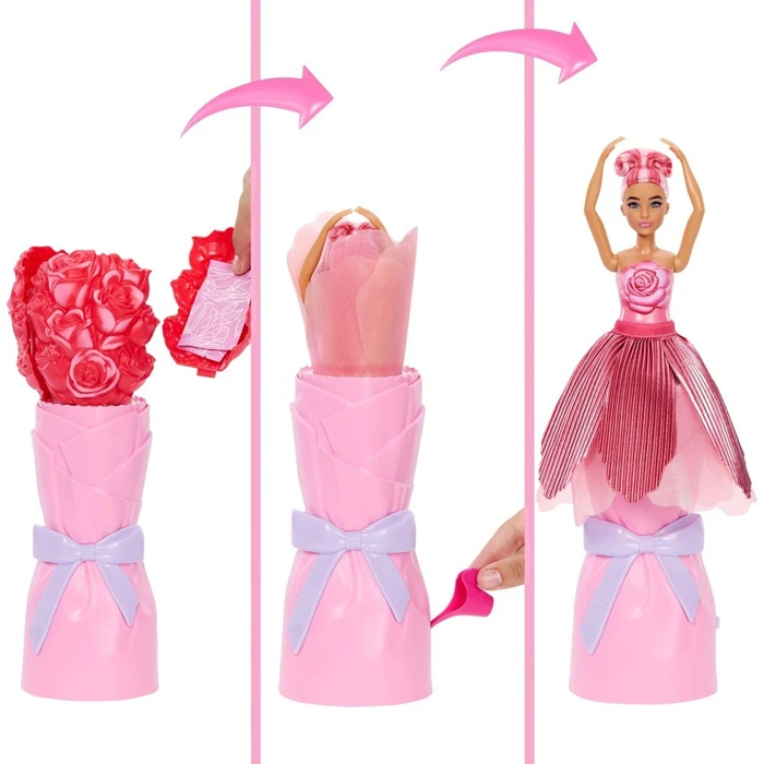 Mattel Barbie Κούκλα Petal Pop Red Rose JMF59