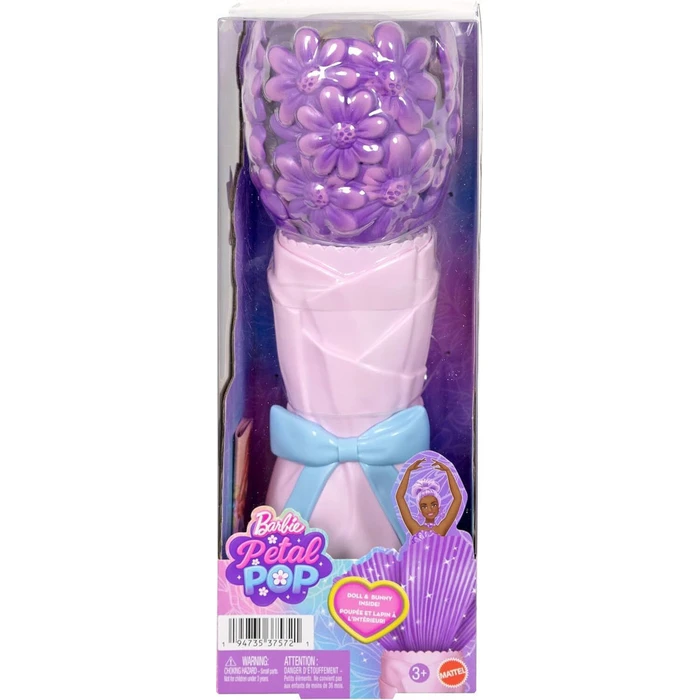 Mattel Barbie Κούκλα Petal Pop Purple Daisy JMF58