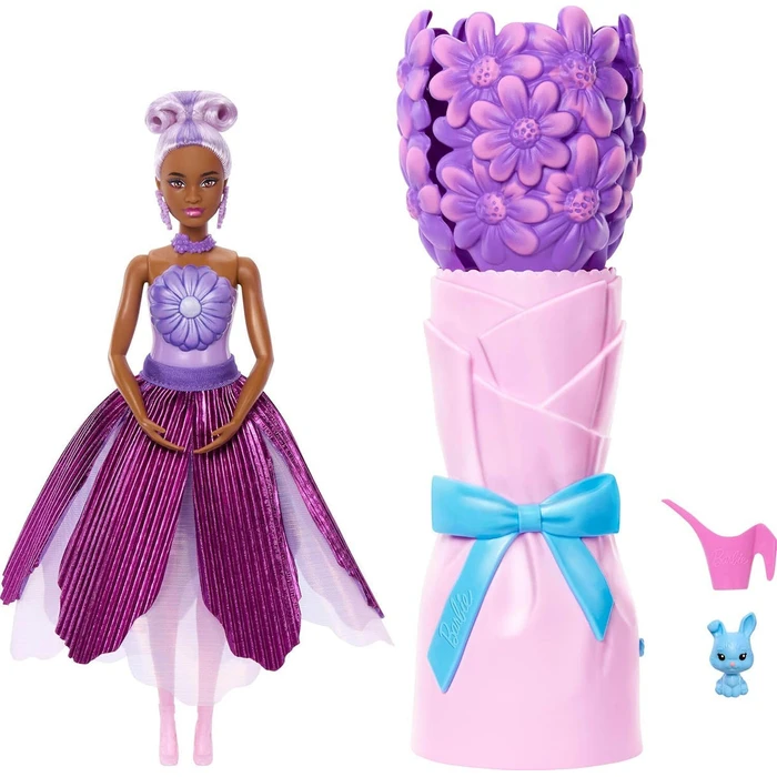 Mattel Barbie Κούκλα Petal Pop Purple Daisy JMF58