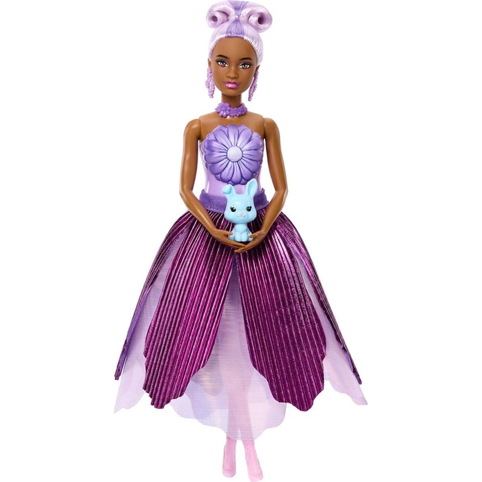 Mattel Barbie Κούκλα Petal Pop Purple Daisy JMF58