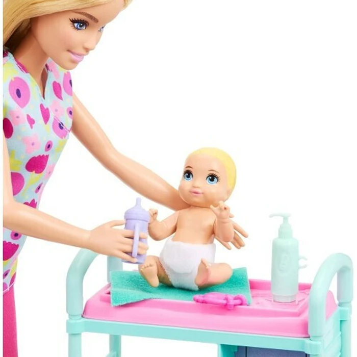Mattel Barbie Μπάρμπι Κούκλα Baby Doctor JMK12
