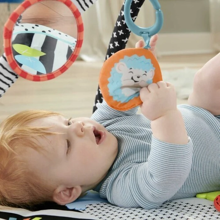 Fisher Price 3 in 1 Music Glow Grow Gym Infant Activity Play Mat Mattel