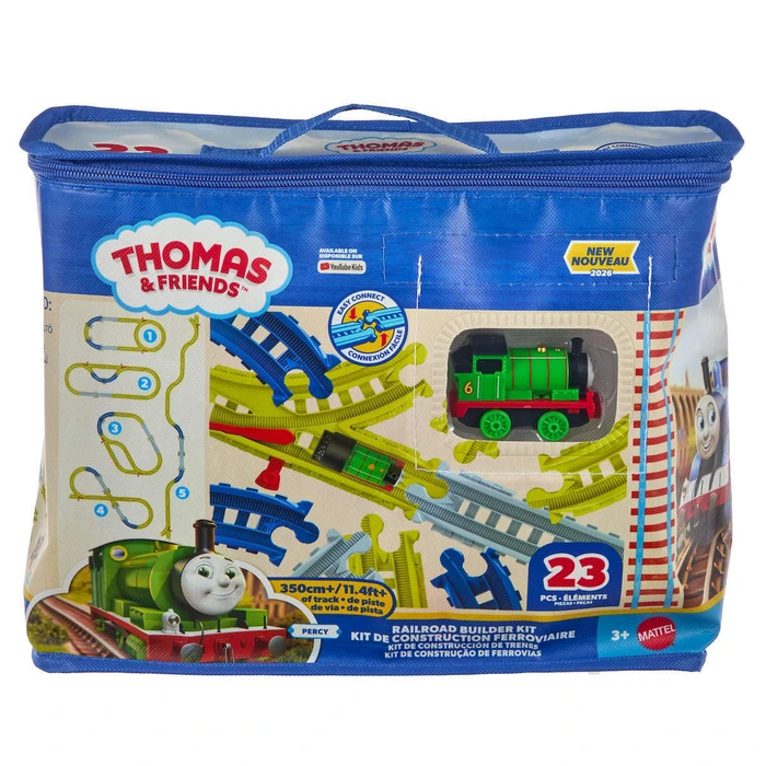 Fisher-Price Thomas & Friends Σετ Σιδηροδρομικού Δικτύου 22 Κομματιών με Percy (JNF84)