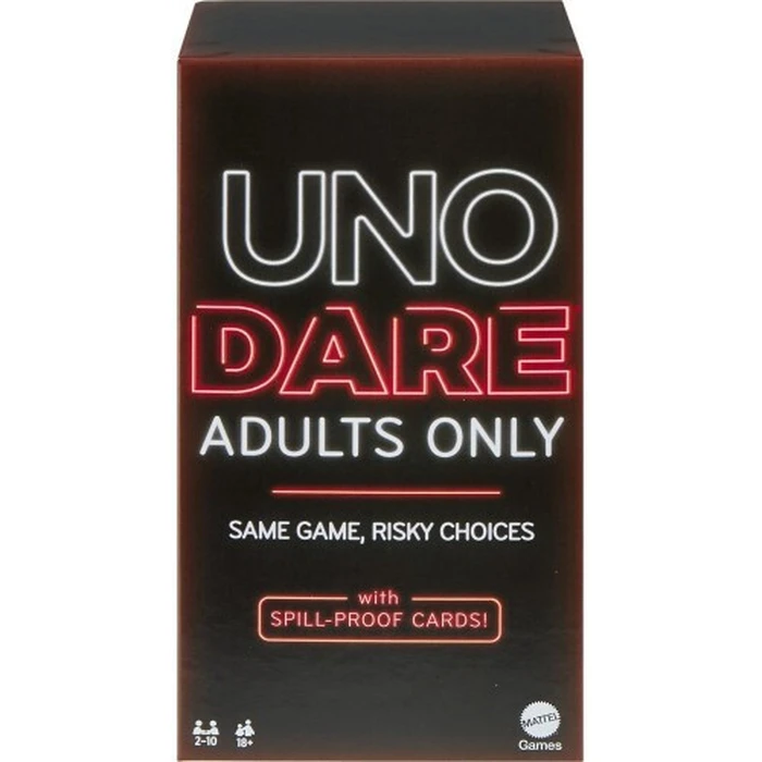 Mattel Uno Dare Adults Only Greek Language