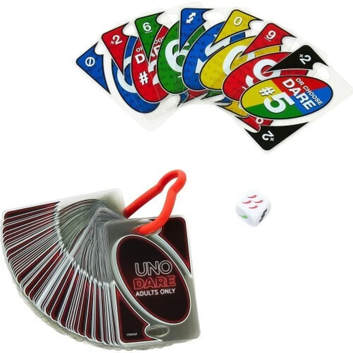 Mattel Uno Dare Adults Only Greek Language