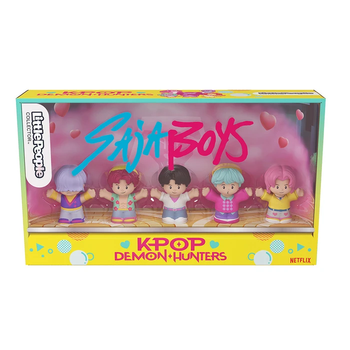 Fisher‑Price Little People Collector: K‑POP Demon Hunters - Σετ Φιγούρων Saja Boys