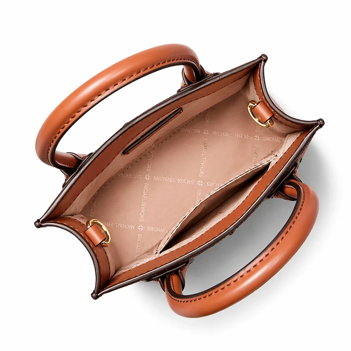 Michael Kors Γυναικεία Τσάντα Ώμου Mercer Καφέ (35T1GM9C0IBRO)