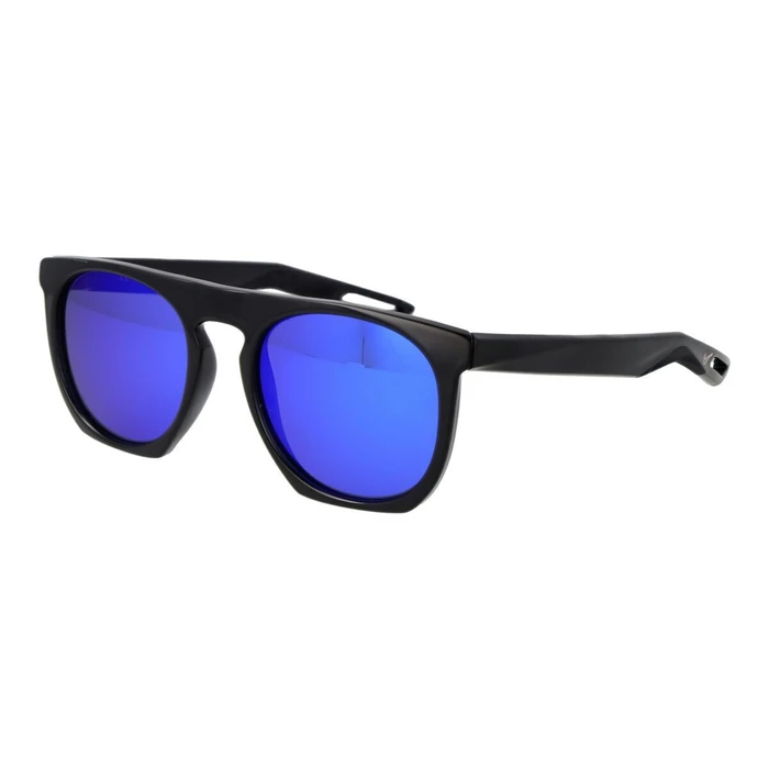 Nike Flatspot XXII Unisex Γυαλιά Ηλίου με Μαύρο Κοκκάλινο Σκελετό και Μπλε Καθρέφτη Φακό N.KD.V2-259