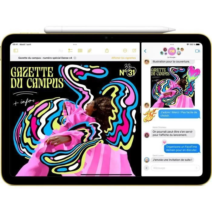 Apple iPad 11 Wi‑Fi + Cellular 128GB (Κίτρινο) 11η γενιά