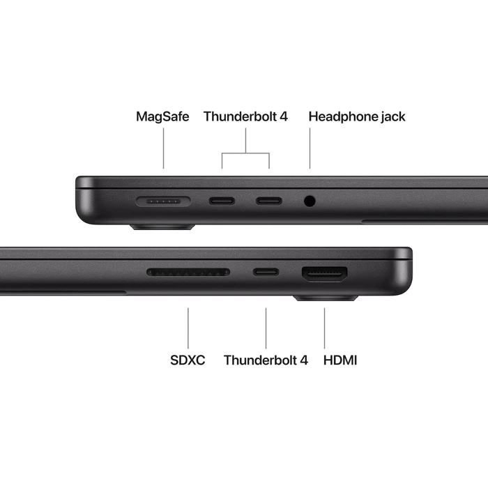 Apple MacBook Pro 14.2" (M5 10‑Core/24GB/1TB SSD/10‑Core GPU) Space Black (International English Keyboard)