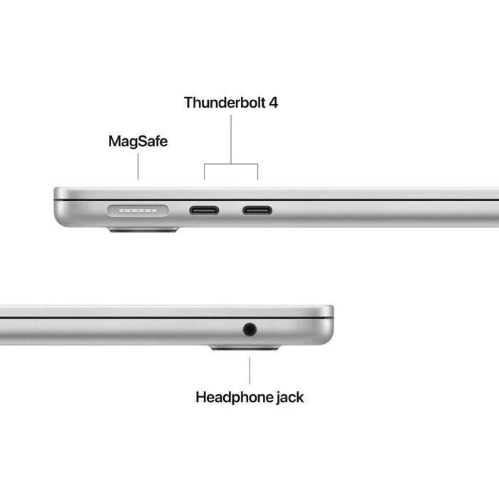 Apple MacBook Air 13,6″ (M5 10‑Core / 24GB / 1TB SSD) Silver - International English Keyboard