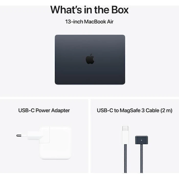 Apple MacBook Air 13,6" IPS Retina (M5 10‑Core / 24GB / 1TB SSD / 10‑Core GPU) Midnight - International English Keyboard