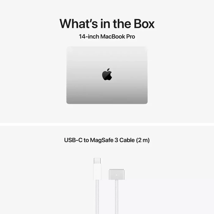 Apple MacBook Pro 14.2" IPS Liquid Retina XDR 120Hz (M5 Pro 18‑Core / 24GB / 2TB SSD / 20‑Core GPU) Silver - International English Keyboard