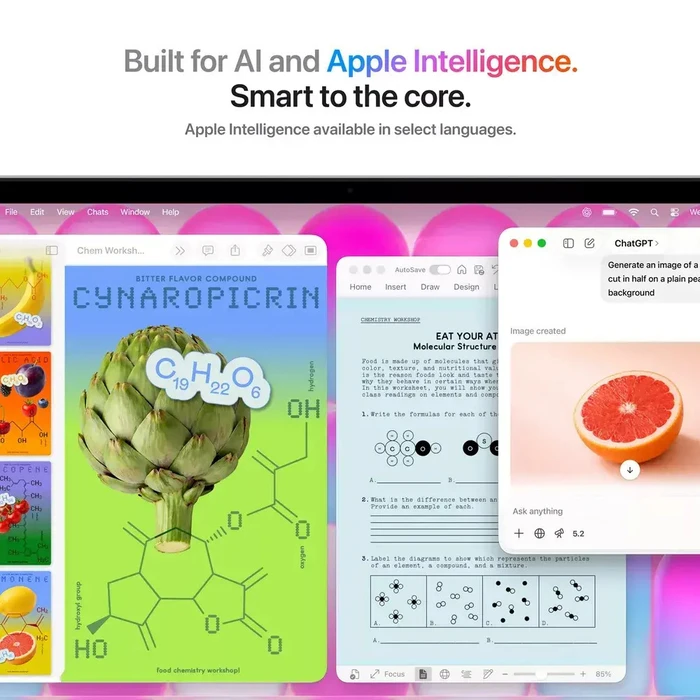 Laptop Apple MacBook Neo A18 Pro 13 inch 8GB 256GB Mac OS Silver