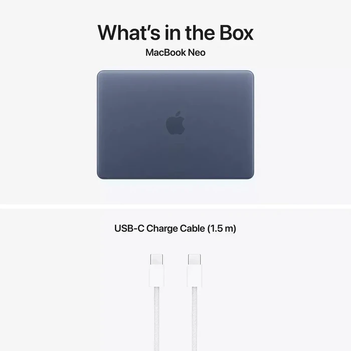 Apple Laptop Macbook Neo A18 Pro 13 8GB 256GB Mac OS Indygo