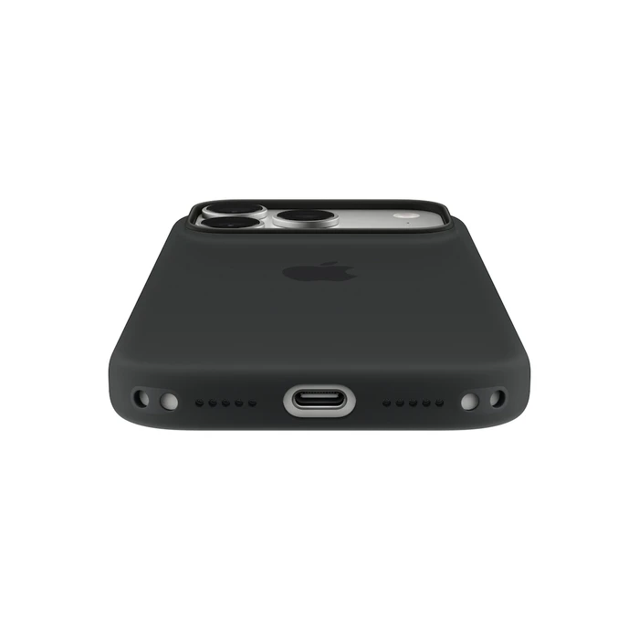 Apple Θήκη Σιλικόνης με MagSafe Μαύρο (iPhone 18 Pro)