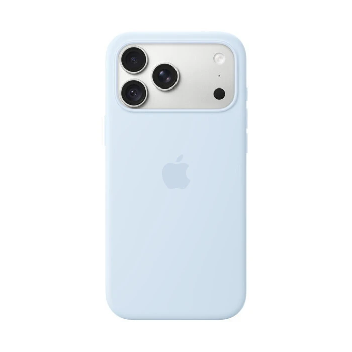 Apple Θήκη Σιλικόνης με MagSafe Crisp Blue (iPhone 18 Pro Max)