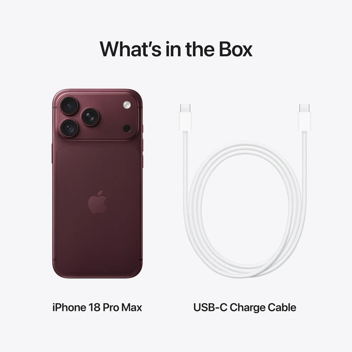 Apple iPhone 18 Pro Max (12/512GB) Burgundy