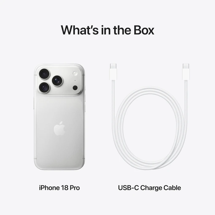 Apple iPhone 18 Pro 2TB Silver - Ασημί