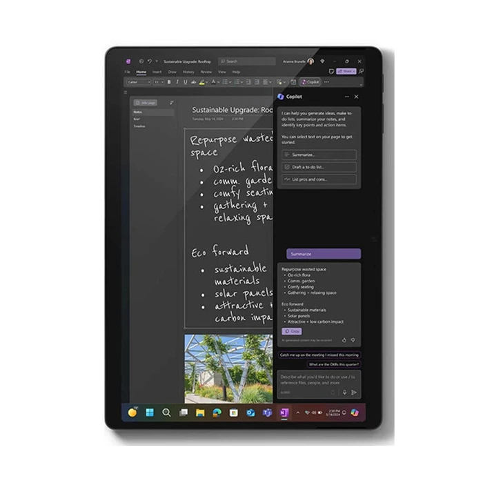 Microsoft Surface Pro Copilot+ PC (11η Έκδοση) 13" Tablet (16GB/512GB/Snapdragon X Elite/Windows 11 Pro) Black