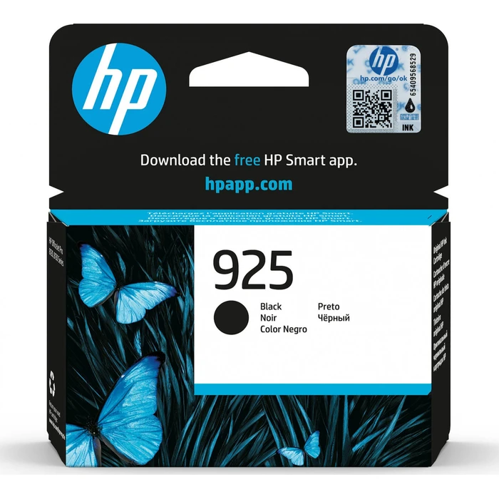 HP 925 Μαύρη Μελάνη Εκτυπωτή - MPN 4K0V9PE