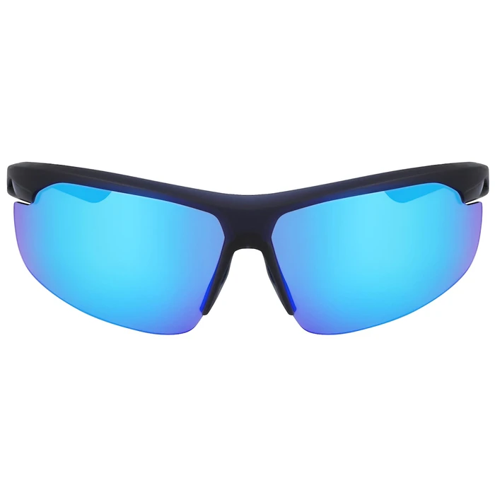 Nike Men's Sunglasses WINDTACKMFV2 Black Frame with Blue Lens