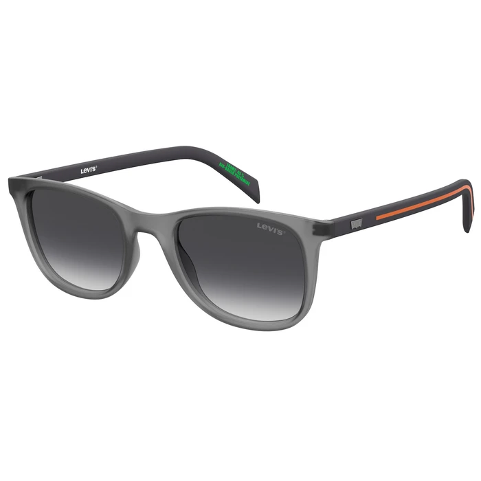 Levi's Men's Sunglasses LV-5072-S-RIW – Black Frame, Grey Lenses (51/21/145 mm)