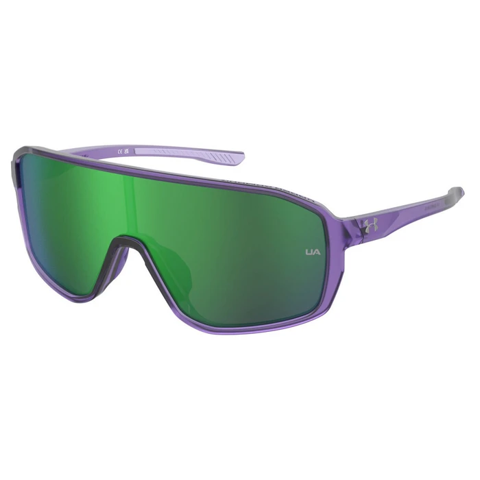 Under Armour Gameday Men's Sunglasses — Purple Frame, Gradient Lens, UV400 (Lens/Bridge/Temple 99/16/130 mm)