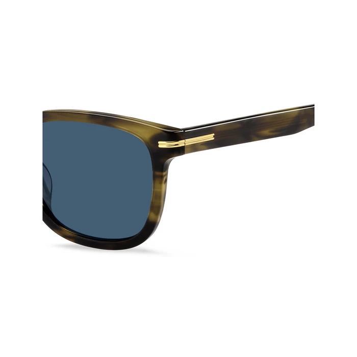 HUGO BOSS BLACK Men's Sunglasses BOSS1722/G/S 517 (54/20/145) Brown lenses, Acetate frame, Category 3