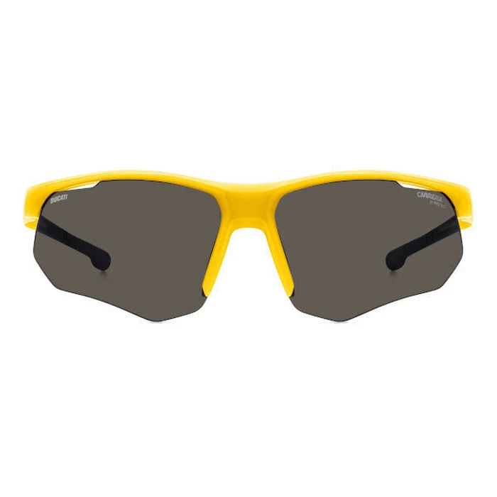 CARRERA DUCATI Carduc Unisex Sunglasses 044/S 4CW/IR - Yellow frame, Grey lens